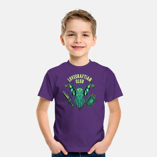 Lovecraftian Club-youth basic tee-pigboom