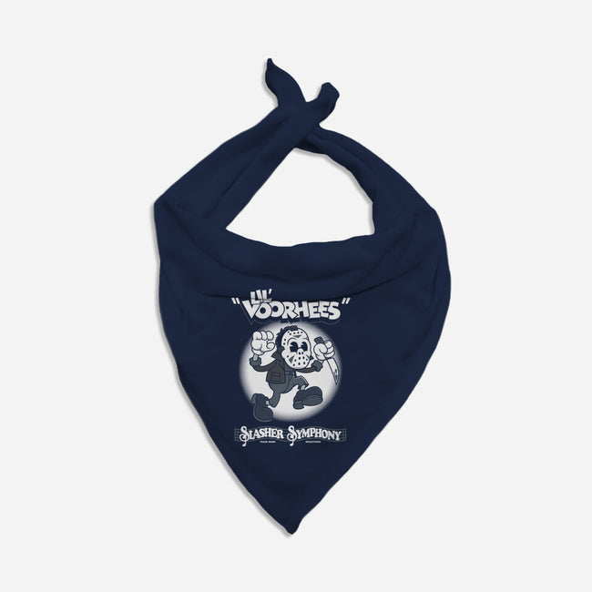 Lil Vorhees-dog bandana pet collar-Nemons
