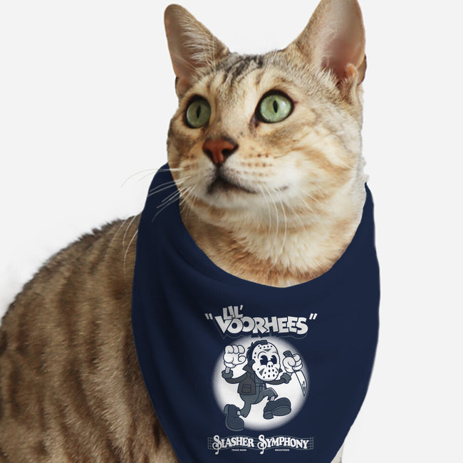 Lil Vorhees-cat bandana pet collar-Nemons