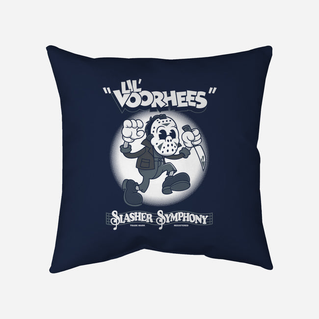 Lil Vorhees-none removable cover w insert throw pillow-Nemons