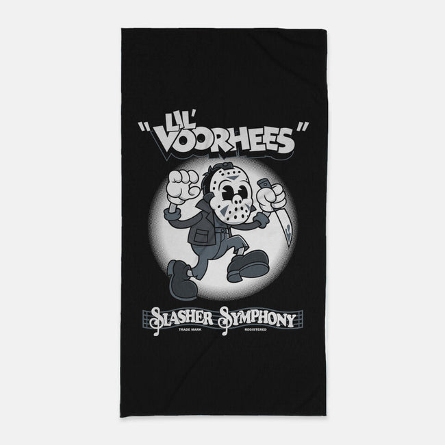 Lil Vorhees-none beach towel-Nemons