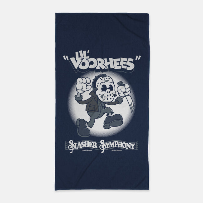 Lil Vorhees-none beach towel-Nemons