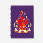 Dragon Set Dice-none dot grid notebook-Vallina84
