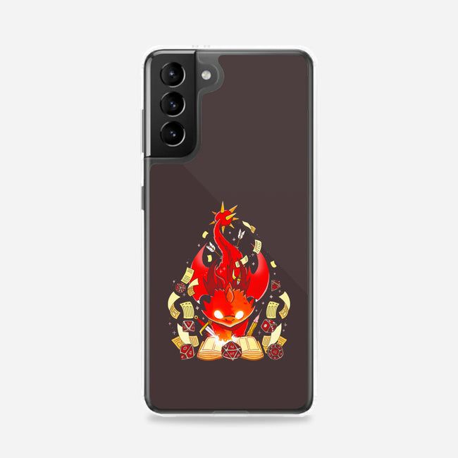 Dragon Set Dice-samsung snap phone case-Vallina84