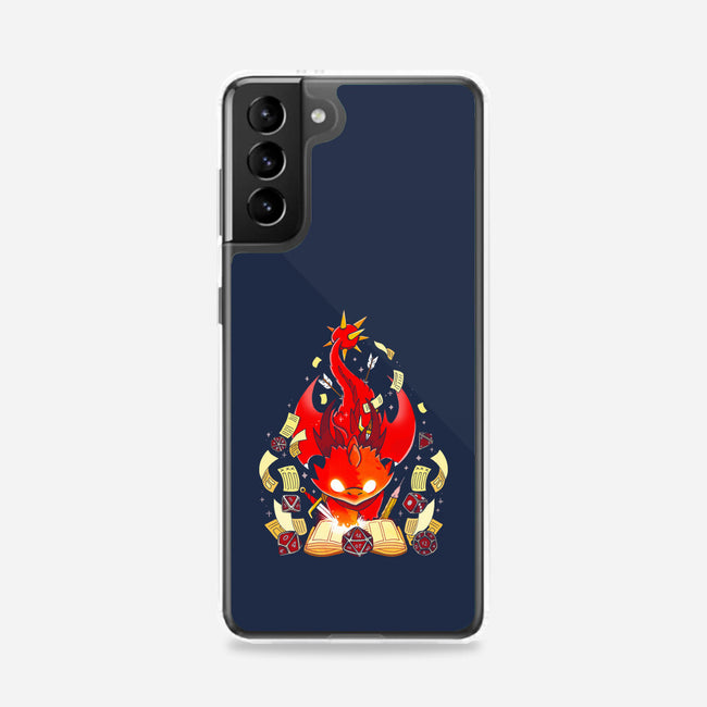 Dragon Set Dice-samsung snap phone case-Vallina84