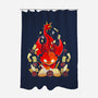 Dragon Set Dice-none polyester shower curtain-Vallina84