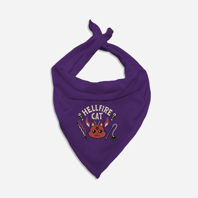 Hell Fire Cat-cat bandana pet collar-tobefonseca