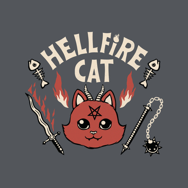 Hell Fire Cat-unisex kitchen apron-tobefonseca