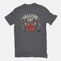 Hell Fire Cat-womens basic tee-tobefonseca