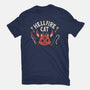 Hell Fire Cat-youth basic tee-tobefonseca
