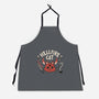 Hell Fire Cat-unisex kitchen apron-tobefonseca