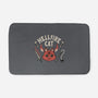 Hell Fire Cat-none memory foam bath mat-tobefonseca