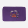 Hell Fire Cat-none memory foam bath mat-tobefonseca