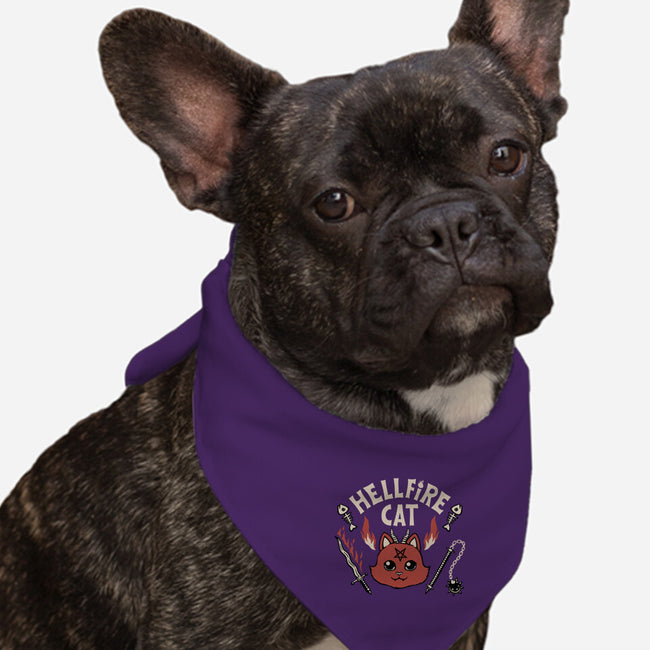 Hell Fire Cat-dog bandana pet collar-tobefonseca