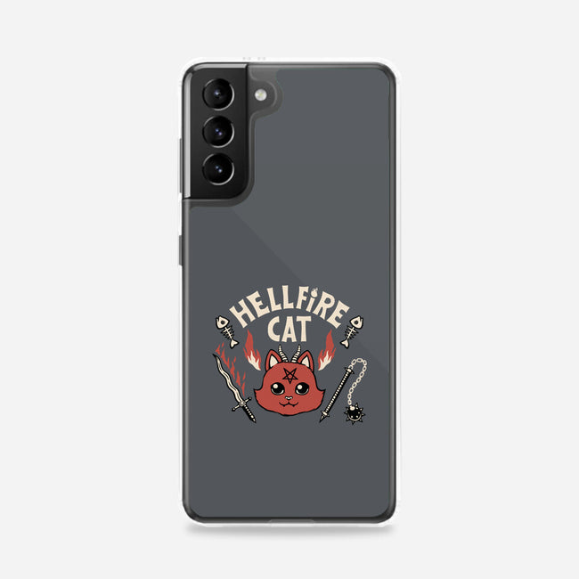 Hell Fire Cat-samsung snap phone case-tobefonseca