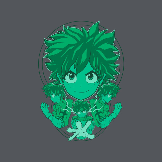 Green Hero-none glossy sticker-Astrobot Invention