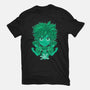 Green Hero-womens basic tee-Astrobot Invention