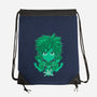 Green Hero-none drawstring bag-Astrobot Invention