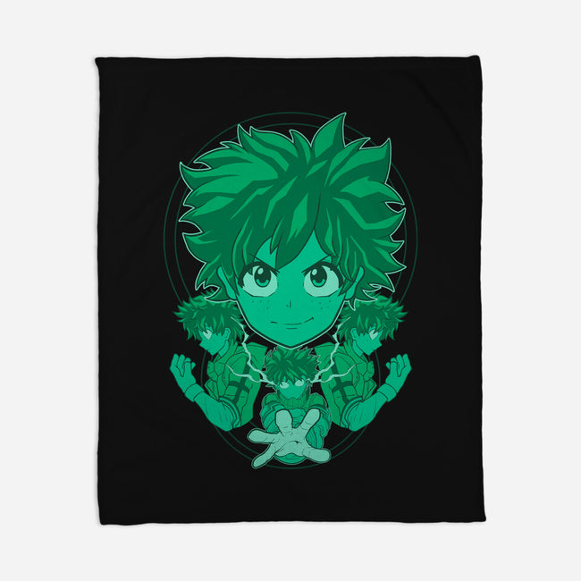 Green Hero-none fleece blanket-Astrobot Invention