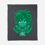 Green Hero-none fleece blanket-Astrobot Invention