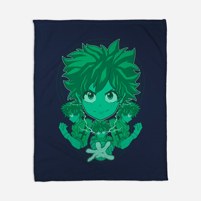 Green Hero-none fleece blanket-Astrobot Invention