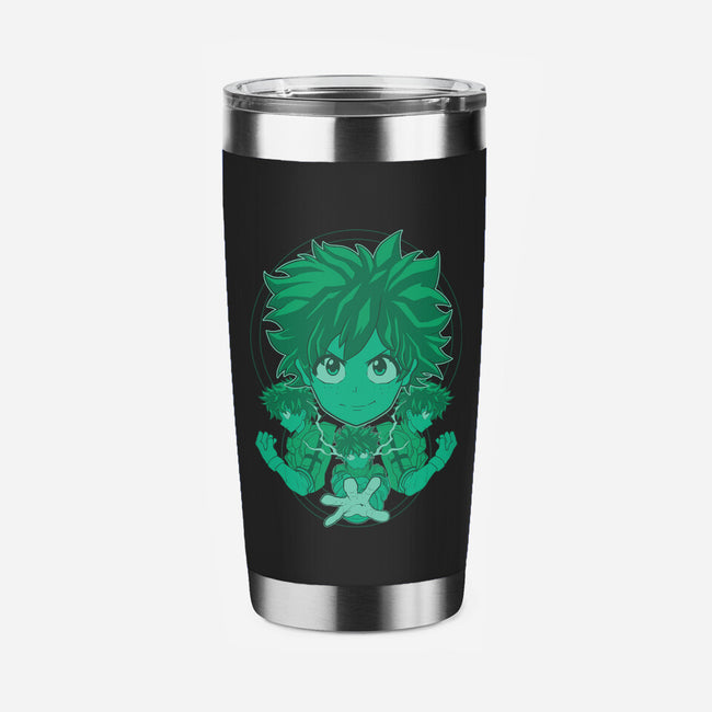 Green Hero-none stainless steel tumbler drinkware-Astrobot Invention