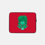 Green Hero-none zippered laptop sleeve-Astrobot Invention