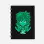 Green Hero-none dot grid notebook-Astrobot Invention
