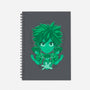 Green Hero-none dot grid notebook-Astrobot Invention