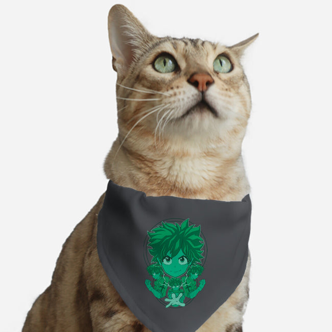 Green Hero-cat adjustable pet collar-Astrobot Invention