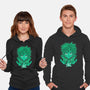 Green Hero-unisex pullover sweatshirt-Astrobot Invention