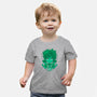 Green Hero-baby basic tee-Astrobot Invention