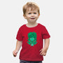 Green Hero-baby basic tee-Astrobot Invention