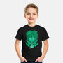 Green Hero-youth basic tee-Astrobot Invention