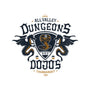Dungeons And Dojos-womens off shoulder tee-CoD Designs