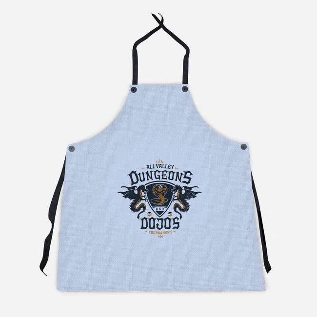 Dungeons And Dojos-unisex kitchen apron-CoD Designs
