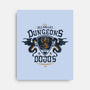 Dungeons And Dojos-none stretched canvas-CoD Designs