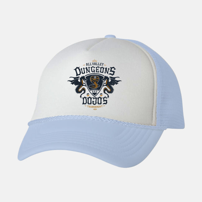 Dungeons And Dojos-unisex trucker hat-CoD Designs