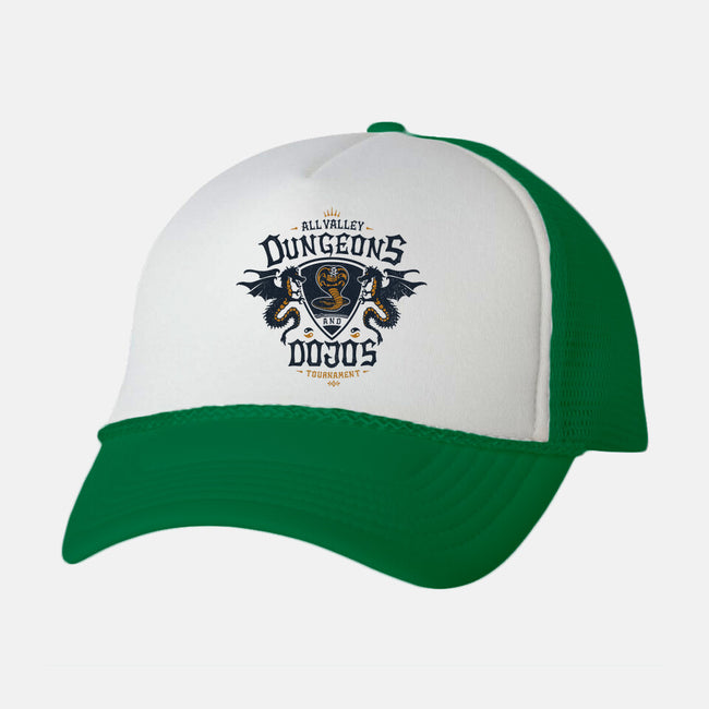 Dungeons And Dojos-unisex trucker hat-CoD Designs