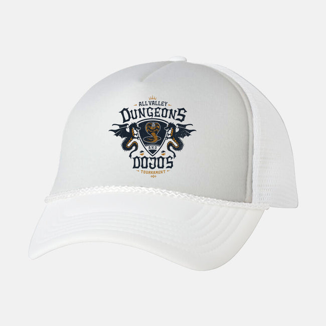 Dungeons And Dojos-unisex trucker hat-CoD Designs