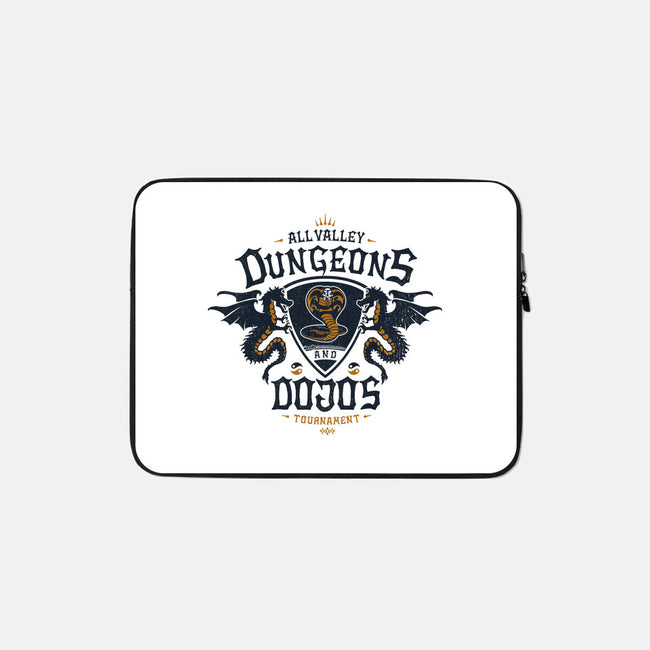 Dungeons And Dojos-none zippered laptop sleeve-CoD Designs