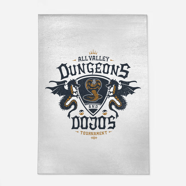 Dungeons And Dojos-none indoor rug-CoD Designs