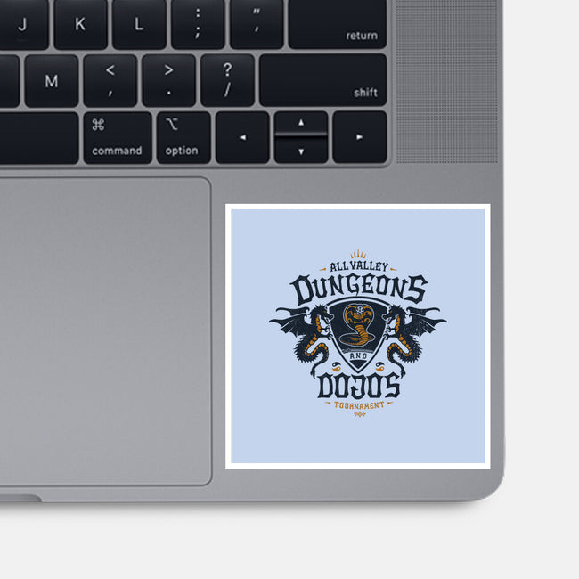 Dungeons And Dojos-none glossy sticker-CoD Designs