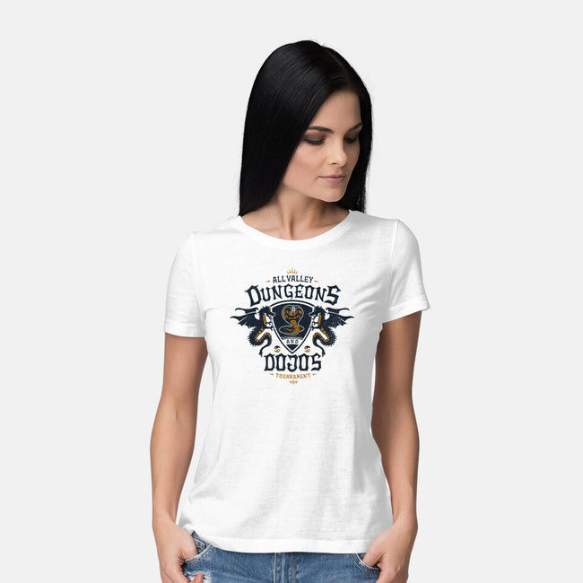 Dungeons And Dojos-womens basic tee-CoD Designs