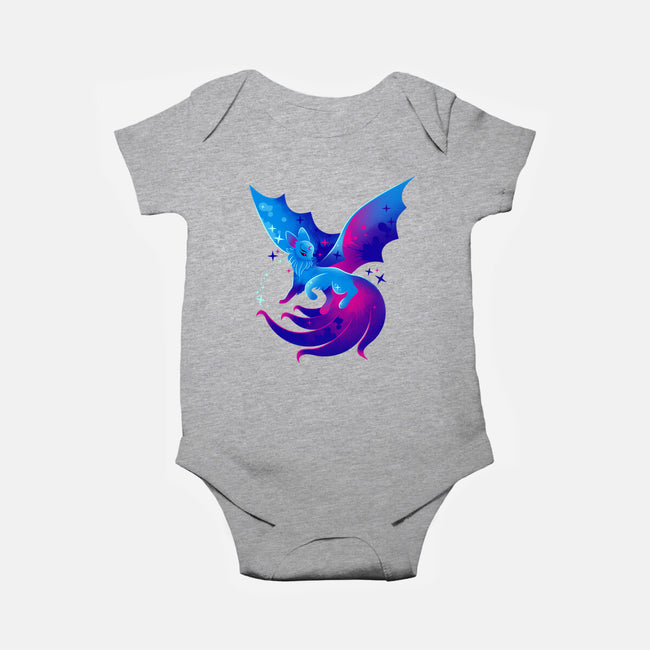 Flying Kitsune-baby basic onesie-erion_designs