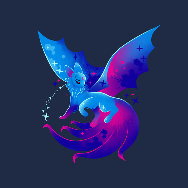 Flying Kitsune-none glossy sticker-erion_designs