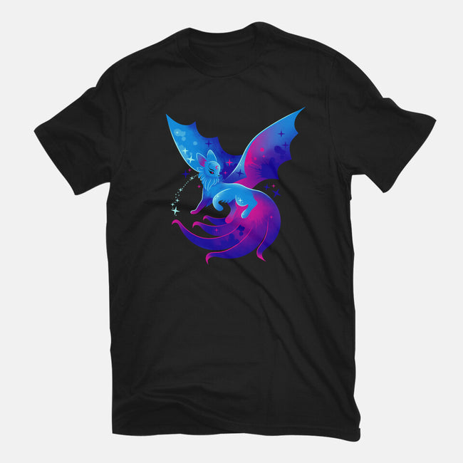 Flying Kitsune-womens fitted tee-erion_designs
