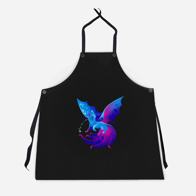 Flying Kitsune-unisex kitchen apron-erion_designs