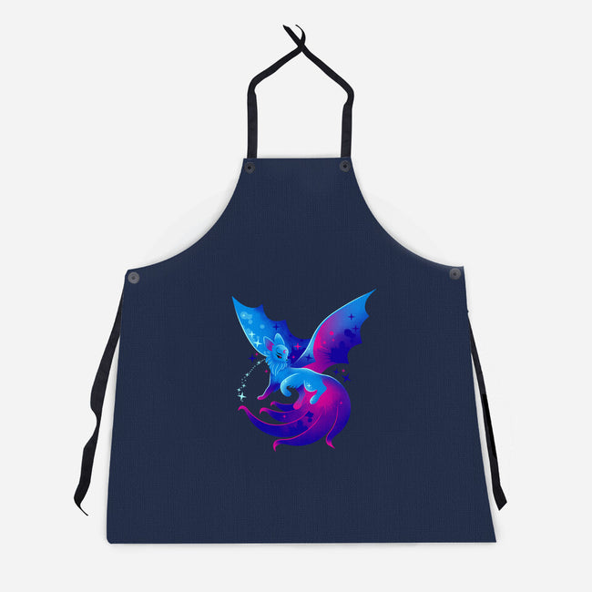 Flying Kitsune-unisex kitchen apron-erion_designs