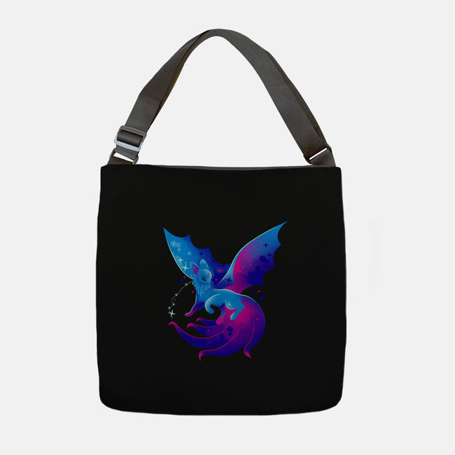 Flying Kitsune-none adjustable tote bag-erion_designs